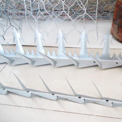 China Steel Wire Wholesales Factory Price Anti-thief / Anti-climb 1.25m Hot-dipped Galvanized Wall Spikes For Fence for sale