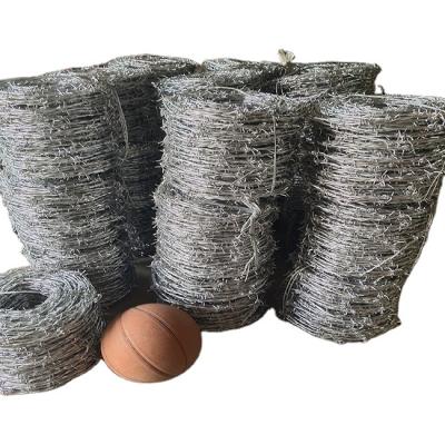 China Anti-theft Galvanized Rope Barbed Wire Barbed Barbed Barbed Fence Barbed Farm Barbed Wire Stain Maker Rope Protective Construction for sale