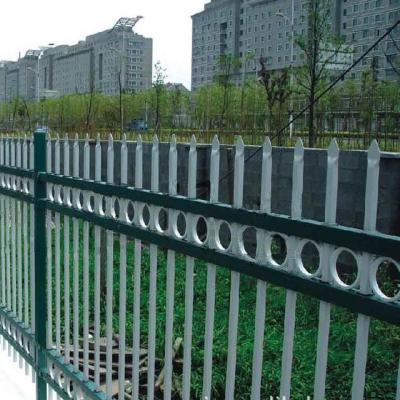 China Professional Manufacturer Easily Assembled Supply Decoration Powder Coated Wrought Iron Fence For Garden And Gate for sale