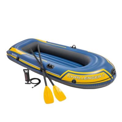 China 2 person Intex 68367 CHALLENGER inflatable boats fishing raft 2 people 236cm x 114cm x 41cm for sale