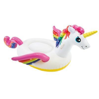 China INTEX 57561 PVC Inflatable Unicorn Ride-on Beach Toy Top Quality Pool Floats for sale