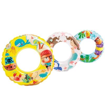 China 0.18mm PVC INTEX 59242 ANIMATED PRINTING BATH RING ANIMATED PRINTING BATH RINGS for sale