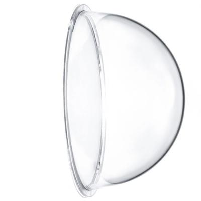 China Customized Outdoor Indoor Clear Waist Liner Plastic Wrap Lens Cover CCTV Camera Dome Cover for sale