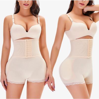 China Breathable Shaper Shapewear Women Thong Waist Trainer Seamless Spandex Shapewear for sale