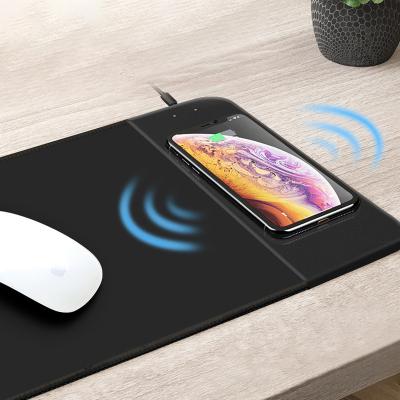 China High Quality Waterproof Portable Fast Pad 10W Radio Mouse Pad Filling Mouse Pad For Office And Home for sale