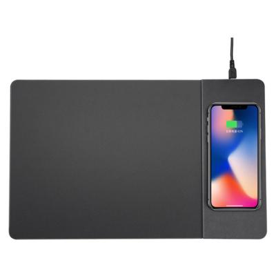 China Custom Waterproof Smart Wireless Phone Mouse Pad Fast Charging High Quality Office Use Waterproof Computer Mouse Pad For Game Te koop