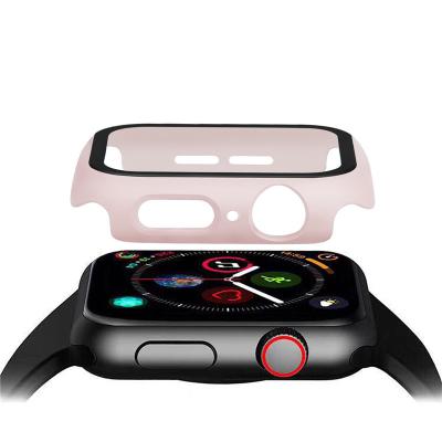 China Exquisite For Apple Watch Case PC Screen Anti-scratch Thin Detachable Bumper Hard Protector Cover For iWatch for sale