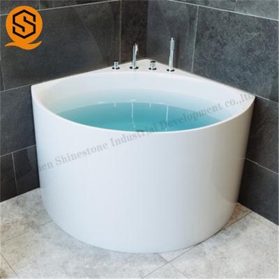 China Freestanding de Steenbadkuip van GMC Matte Solid Stone Bathtubs Fireproof Te koop