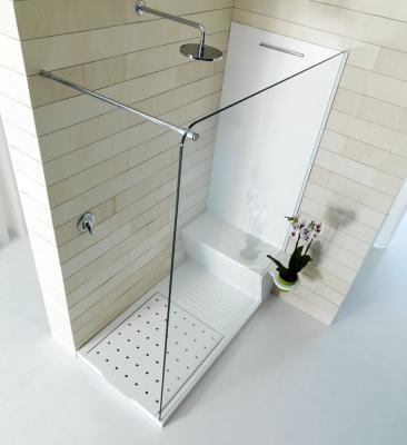 China European High quality standard OEM shower base Bathroom White Acrylic Tray different size available for sale