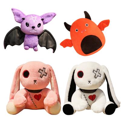 China Gift Kids Toys Bat Doll Plush Toy Demon Pillow Rabbit Doll Halloween Gift Dark Thing for sale