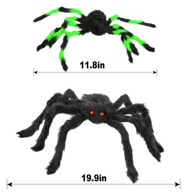 China Other Outdoor Halloween Decoration Spider Web Simulation Of Large Spider Bar Stage Layout Props for sale