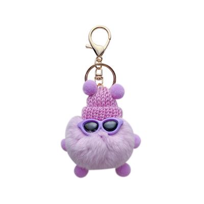 China Plush OEM Customized Small Size Plush Key Chain Toys Sensitive Mini Plush Doll Keychains For Custom Designs Mascot for sale