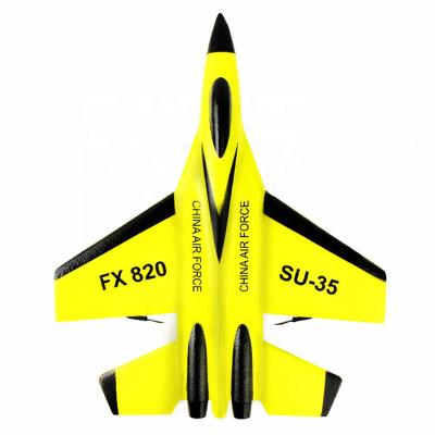 China Toys 2.4G Wing Glider FX820 App Controlled Electric Fixed Model Airplane PPE RC Micro Airplane for sale