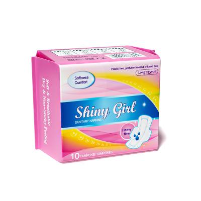 China 10 Inches Daily Sanitary Pads With Excellent Capacity For Maximum Comfort for sale