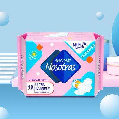 China Disposable Anion Sanitary Napkin Feminine Hygiene Fluff Pulp Sanitary Pads Daily Use Women Pad for sale