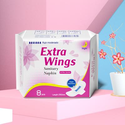 Κίνα Day&night Time Sanitary Napkins Hot Selling Reasonable Price Custom Disposable Cotton OEM Ultra Thin Breathable for προς πώληση