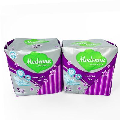 Cina Hospital Sanitary Napkin Ladies Sanitary Towel Super long Women Pads with 100%Cotton For Heavy Flow Use Wholesale Price in vendita