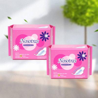 China Cheap Price Wingless 155MM Sanitary Pad for Female Care Ladies Pad Disposable Sanitary Napkin for sale