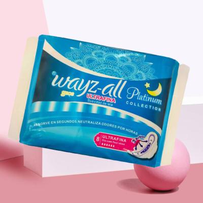 China High Quality Women Pads Feminine Sanitary Napkin Cheap Cotton Sanitary Napkins for sale