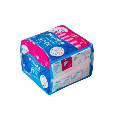 China Disposable Super Absorbency Blue Chip Cheap Sanitary Napkin Sell In Middle East for sale