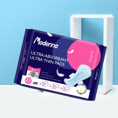 China Ladies Sanitary Pad Women Sanitary Napkin Herbal Hygiene Product Organic Pads for sale