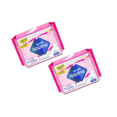 China Breathable Rectangle Disposable Feminine Hygiene Products / Disposable Sanitary Napkin For Women for sale