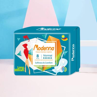 China Ultra Breathable Disposable Sanitary Pads With Anion Soft Non Woven Fabric Sanitary Napkins for sale