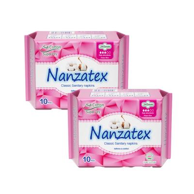 China Breathable Wings Sanitary Napkins with 30-250ml Absorbency for sale