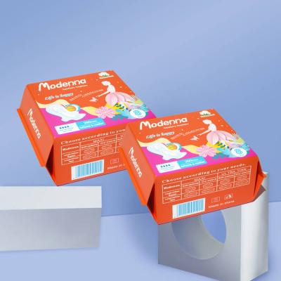 China First Class Disposable Extra Long with double wings Sanitary Napkins for sale