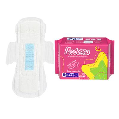 China Comfortable Breathable Day Night Sanitary Napkin With Cotton Cover 6-10.5g for sale