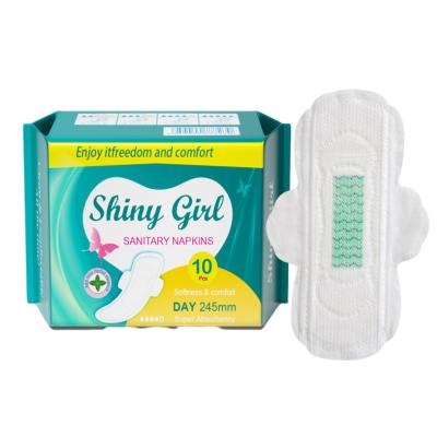 China Tops Ultra Soft Cotton Daily Sanitary Pads With Breathability for sale