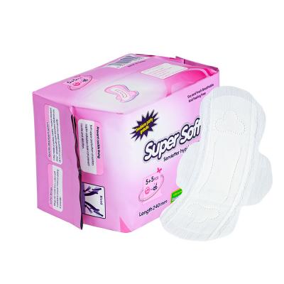 China Free Sample OEM / ODM Service Japan SAP Soft White Lady Napkin Sanitary Pads For Women for sale