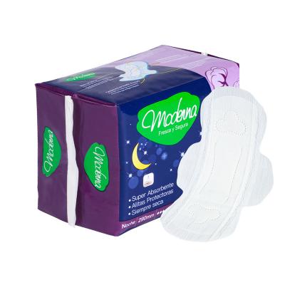 China Super Absorbency Disposable Sanitary Pad Women Menstrual Pad for sale