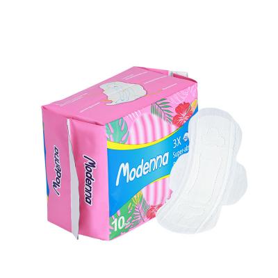 China Private Label Feminine Hygiene Super Absorbent Sanitary Napkins Menstrual Pads for sale