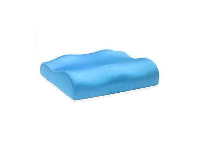 China Rectangle Automobile Gel Seat Cushion Contoured Memory Foam Pillow for sale