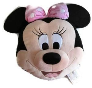 China Disney Mickey Moue Minnie Mouse Head Cushions And Pillows For Bedding for sale