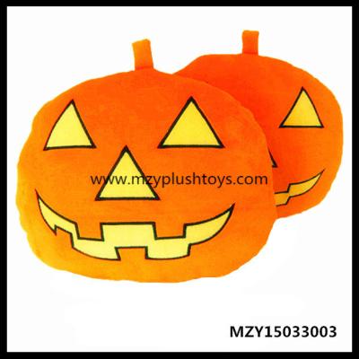 China 35cm Stock Plush Stuffed Pumpkin Toy For Halloween Gifts Plush Cushions Plush Pillow for sale