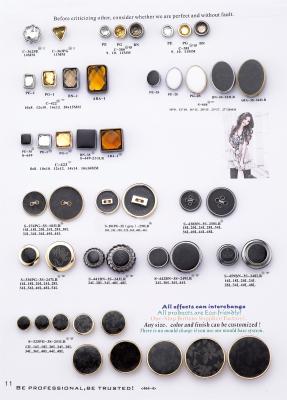 China OEM ABS pearl buttons / acrylic rhinestone buttons for garment accessories for sale