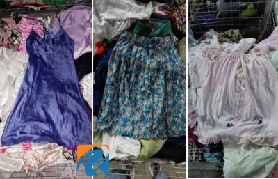 China Wholesale used women clothes , second hand clothing for Summer / Winter for sale