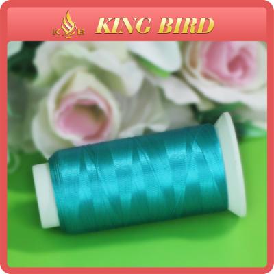 China Customize Rayon Sewing Machine Embroidery Threads Plastic Spools for sale