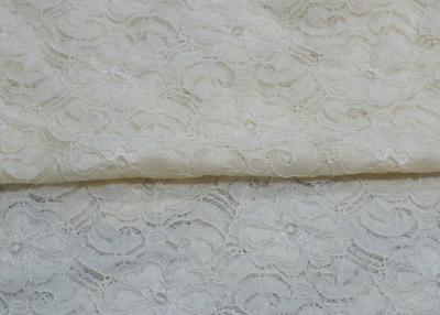 China Nylon Spandex Elastic Lace Fabric for sale