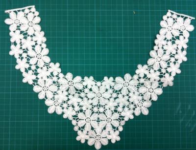 China Cotton collar clothing motif for Clothes 35cm X 25cm , detachable lace collar for sale