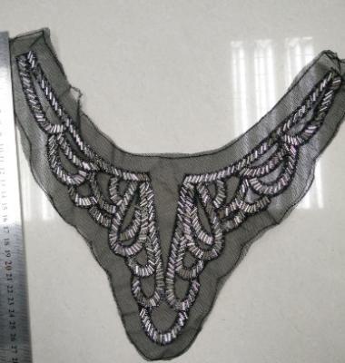 China Decorative Women Dress Handmade Beaded Collar , Pearl Collar for sale