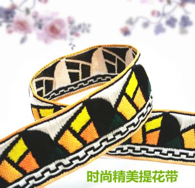 China China jacquard woven elastic webbing fabric bands for sale