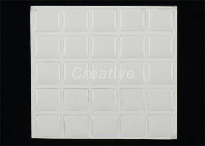 China Environmental Rectangle Clear Epoxy Stickers , Transparent Epoxy Resin Stickers for sale