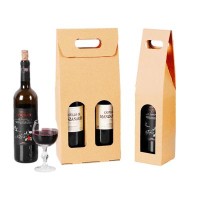 China Recycled Materials Customize Unique Magnetic Luxury Premium Rigid Cardboard Closure Double Door Design Wine Gift Box Packaging Set for sale