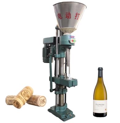 China Fleixble Packing Bordeaux Wine Bottle Cork Machine Green Glass Capping Machine Voltage 220V/380V for sale