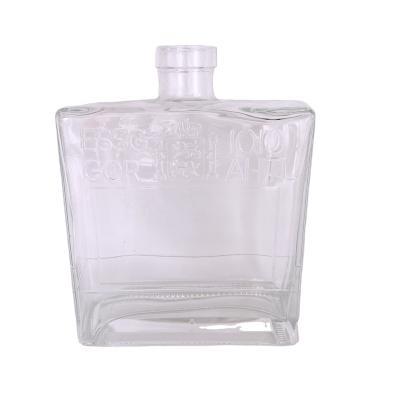 China Clear Glass Bottles 300ml of Liquor Juniper Rum Liquor Classic Spirits for sale