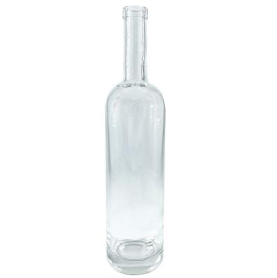 China 1000ml Empty Classic Vodka Liquor Alcohol Liquor Glass Bottles Empty 1000ml for sale