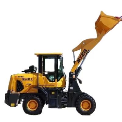 China Construction project used 3T wheel skid loader 928 small loader telescopic front farm and construction boom telehandler with skid steer for sale